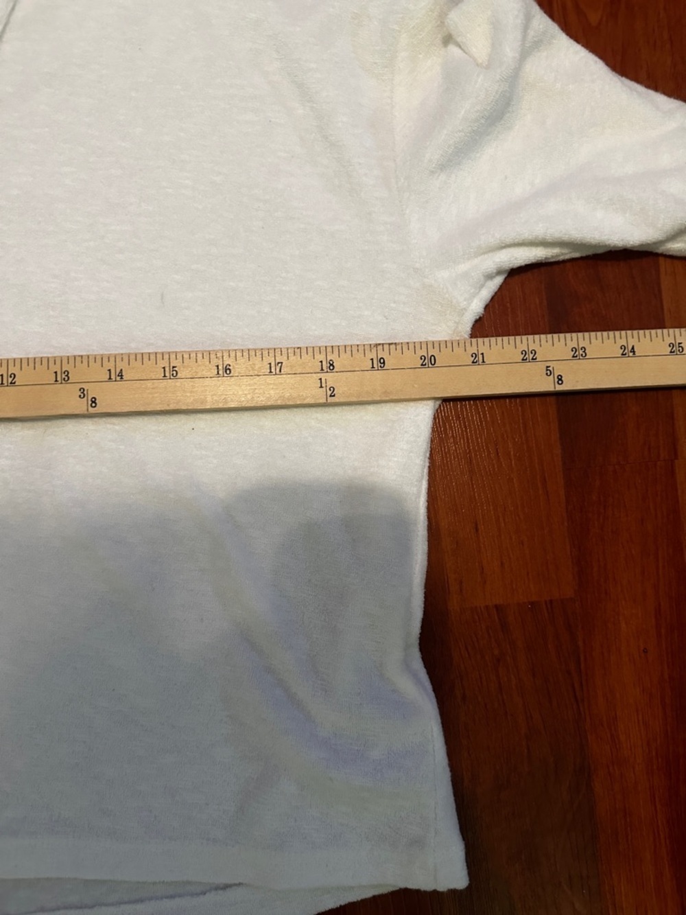 Cynthia Rowley Cream V-Neck Polo TerryClothTop size xL - Picture 8 of 13
